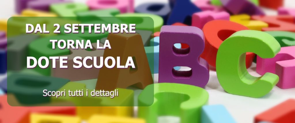 Dote scuola a Bresso e Cinisello Balsamo